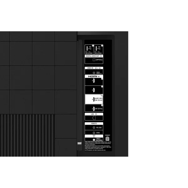 KD85X85K1536x1536 Sony 85X85K 85 4K UHD 120Hz High Dynamic Range HDR Smart TV - Black - Image 6