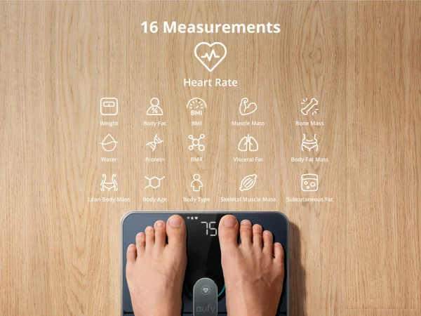 Eufy Smart Scale P2 Pro - Black - T9149K11- OP - Image 2