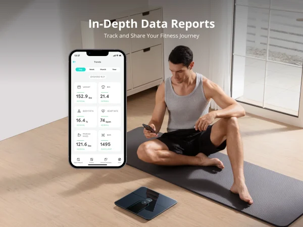 Eufy Smart Scale P2 Pro - Black - T9149K11- OP - Image 5