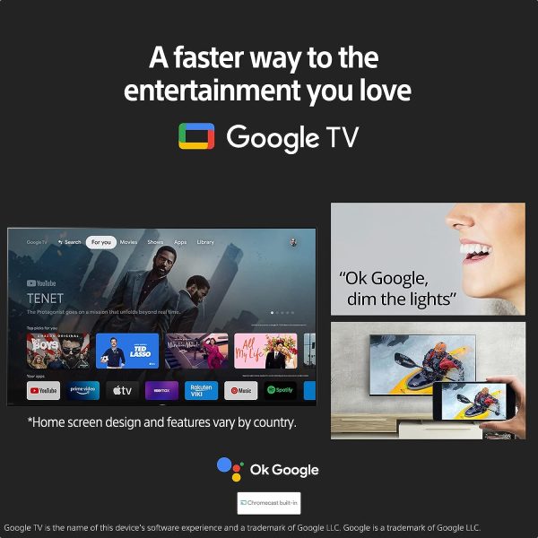 Sony KD-55X75K 55 4K UHD High Dynamic Range HDR Smart TV - Black - Image 4