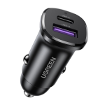 Ugreen Car Charger 30W 45278 - Black - BIS