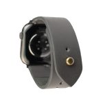 Waji's Apple Watch Strap - Pure Leather Strap 49 mm / 46 mm / 45 mm / 44 mm / 42 mm - Charcoal Gray - AMT-CG-AWS-02