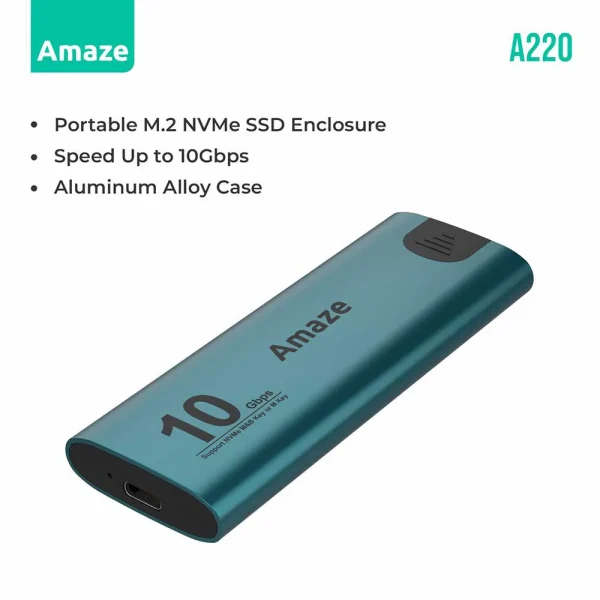 Amaze A220 NVME M.2 EXTERNAL CASE 10Gbps Best Price in Pakistan
