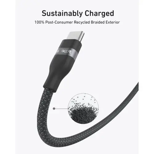 anker usb c to usb c cable 240w upcycled braided 2 tejar 1