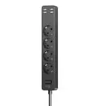 XO WL10 4USB Function Socket 1.8 Meters EU - Black - GC