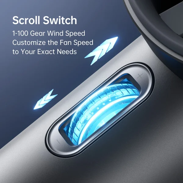 Jisulife Handheld Fan Pro 1S 5000mAh - Dark Grey - Image 5