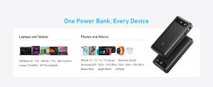 Anker Powerbank 20000mah 87w Built-In Usb-C Cable - Black - A1383H11 - OP - Image 5