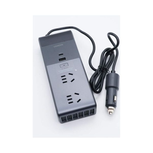 Ugreen 150W Car Inverter Charger 15072 - Black - BIS - Image 2