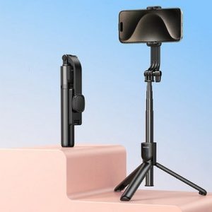 Ugreen Tripod Bluetooth Selfie Stick 45300 - Black - BIS - Image 4