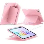 iPad 11 Gen A16 / 10 Gen A14 ESR Flip Hybrid Case Pencil Holder - Pink