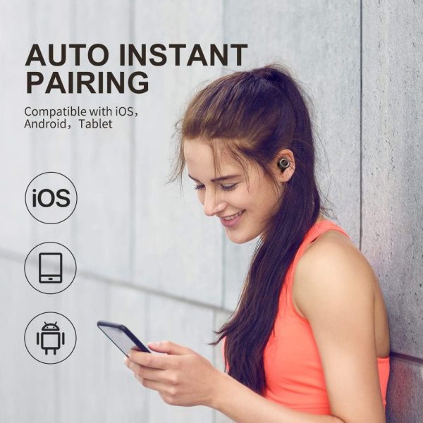 Monster Achieve 100 AirLinks Wireless Earbuds - Black - GC - Image 3