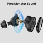 Monster N-Lite 206 Wireless Earbuds - Black - GC - Image 2