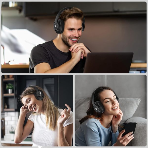 Monster Mission 200 Bluetooth Headphones - Black - GC - Image 2