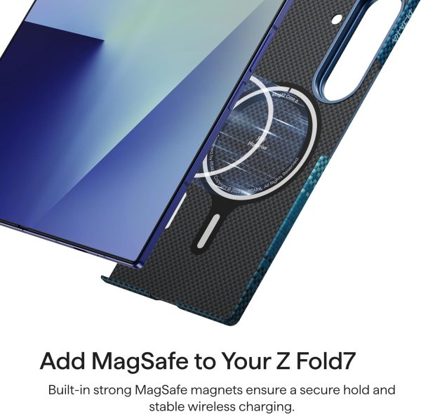 81y3CtndllL._AC_SL1500_ Samsung Galaxy Z Fold 7 Pitaka Ultra Slim Back Case Only - Moonrise - Image 4
