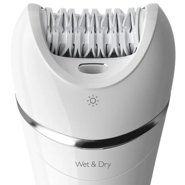 MjQzNTllYTI1ZDVkY2I2NWY0OTI1YWZhYWFlNzYwMGQyNTY2Ny53ZWJw Philips Epilator Series 8000 Wet & Dry Epilator - BRE710/01  - White - Image 3