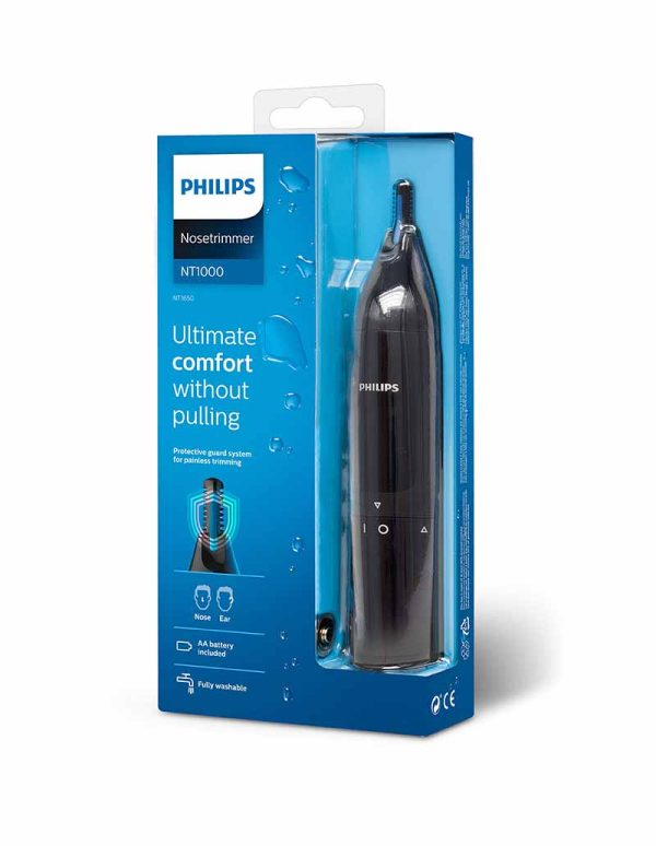 NzI1MjIwTlQxNjUwXzE2X1dPUl9QSU0xX1JHQi1BLmpwZw Philips Nose Trimmer - NT1650/16 - Black - Image 2