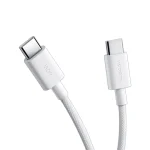 Xiaomi 3A Braided USB-C to USB-C Cable 1m - White