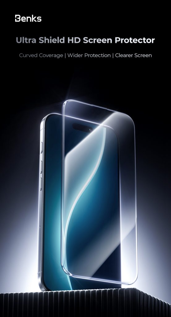 iPhone 17 Pro Max Benks Ultra Shield HD Screen Protector - 6948005962128 - Image 3