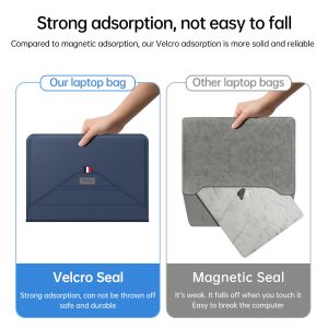 Amaze A985 Slim Sheild Premium Laptop Sleeve 15/16 - Black - BIS - Image 10