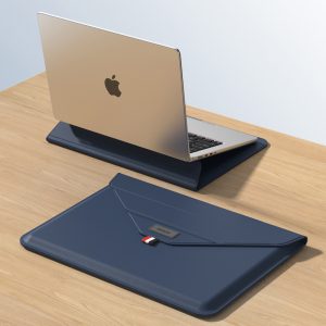 Amaze A985 Slim Sheild Premium Laptop Sleeve 15/16 - Navy Blue - BIS - Image 12