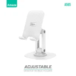 Amaze A565 Adjustable Desktop Mobile Holder  - White - BIS
