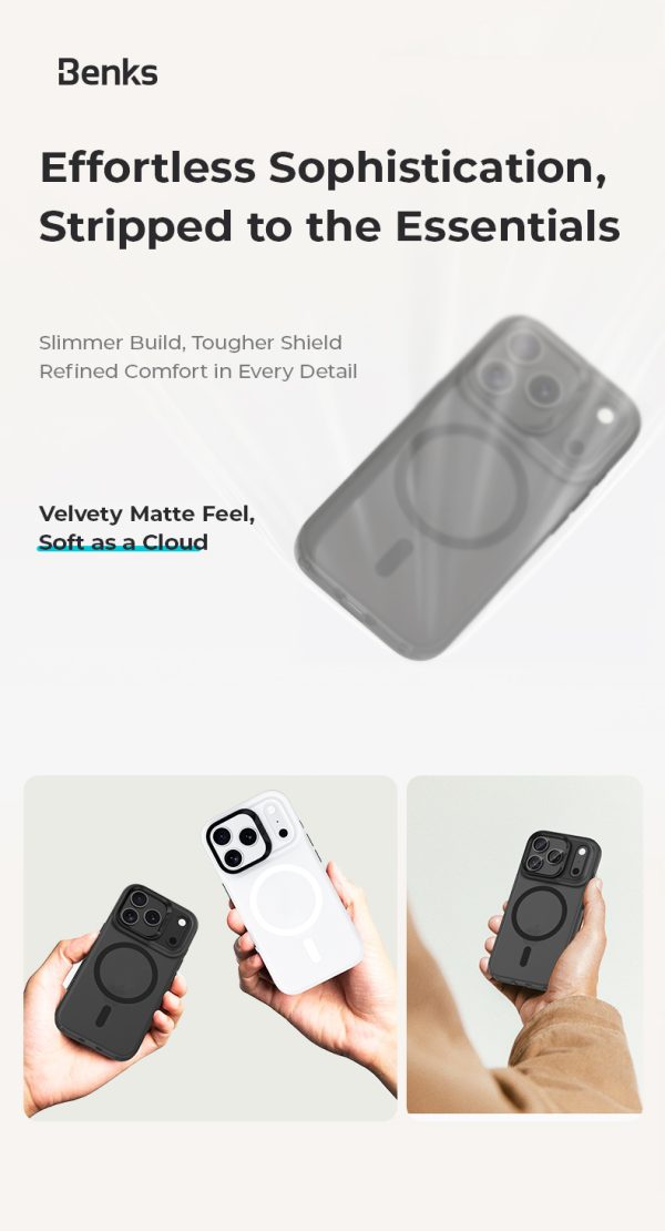 2 iPhone 17 Air Benks Lucid Armor Magnetic Case - 6948005965037 - A - Image 5