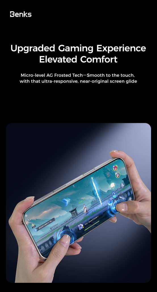 iPhone 17 Pro Benks JoyTouch Matte Screen Protector - 6948005961220 - Image 6
