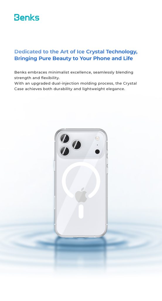 iPhone 17 Benks Crystal Magnetic Case - 6948005964313 - Image 3