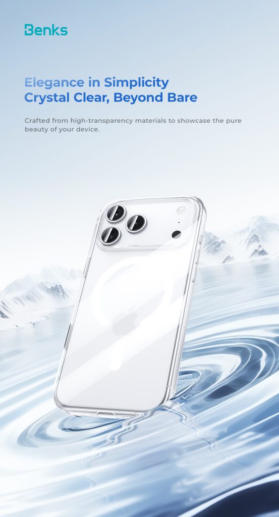 iPhone 17 Benks Crystal Magnetic Case - 6948005964313 - Image 4