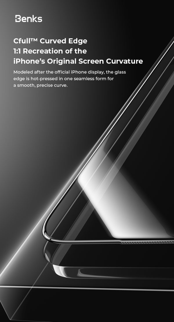 4 (1) iPhone 17 Pro Benks GlassWarrior Sapphire Coating Screen Protector - 6948005961664 - Image 8