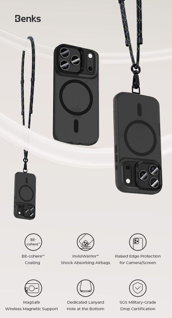 4 iPhone 17 Air Benks Lucid Armor Magnetic Case - 6948005965037 - A - Image 7