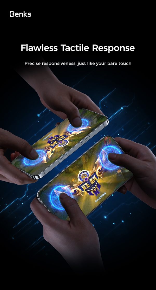 4 iPhone 17 Pro Max Benks JoyTouch Matte Screen Protector - 6948005961244 - Image 7