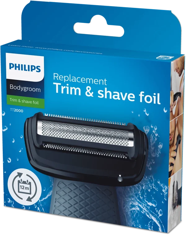 4482f7438e2546a190d0ae7d008c0430 Philips Bodygroom Replacement Foil - TT2000/43 - Grey - Image 2