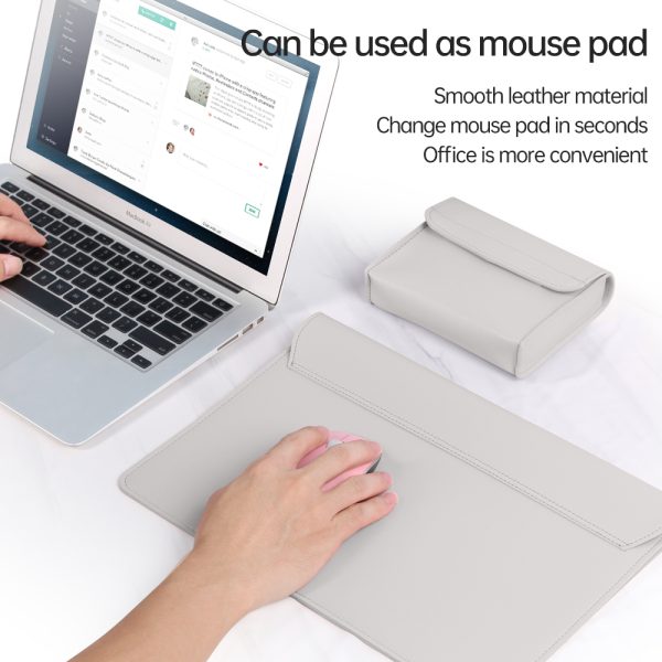 5 Amaze A980 Slim Sheild Premium Laptop Sleeve 15/16 - Silver - BIS - Image 2