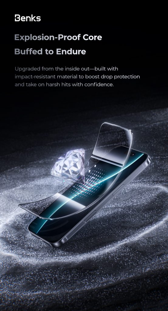 iPhone 17 Pro Max Benks Ultra Shield HD Screen Protector - 6948005962128 - Image 9