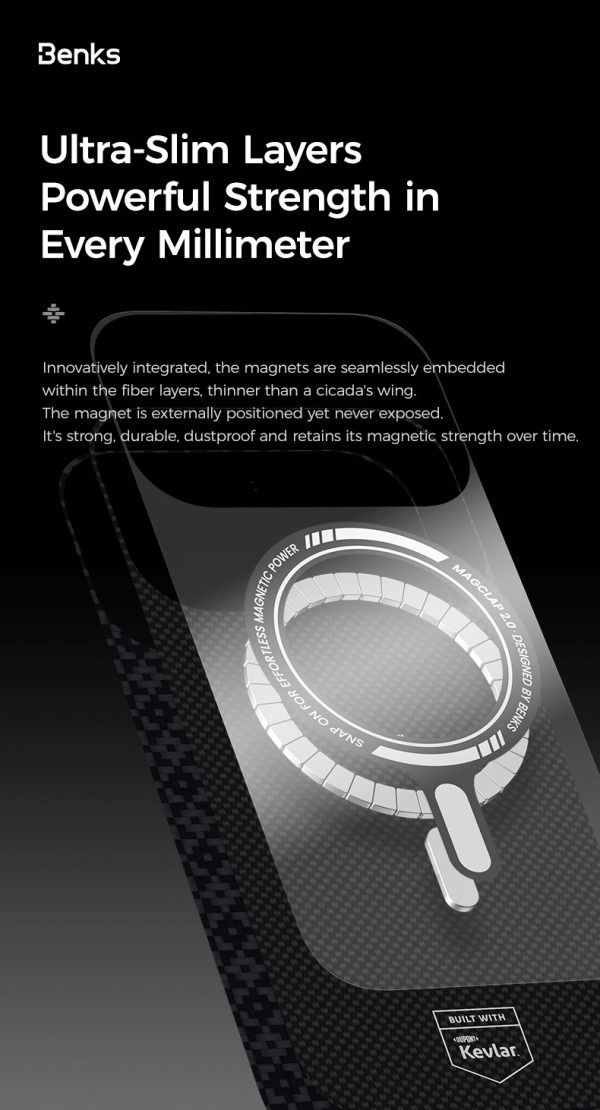 6 iPhone 17 Pro Max Benks ArmorAir ArmorGrid Case - Orange - 6948005958435 - A - Image 11