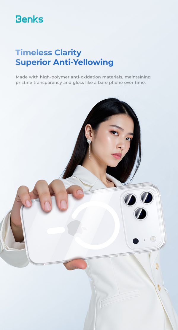 6 iPhone 17 Pro Max Benks Crystal Magnetic Case - 6948005964320 - A - Image 11
