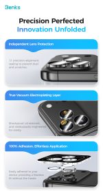 iPhone 17 Air Benks GlassWarrior Lens Protector - Clear - 6948005961695 - A - Image 7