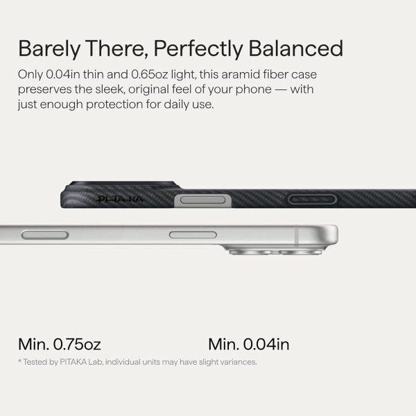 613-Uvo556L._AC_SL1500_ iPhone 17 Pro Max Pitaka Ultra Slim Case - Black - Image 3