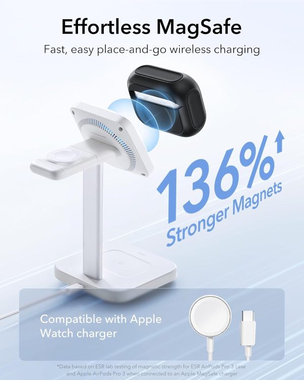 AirPods Pro 3 ESR Orbit Hybrid Magnetic Case - Black - Image 3