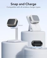 AirPods Pro 3 ESR Orbit Hybrid Magnetic Case - Black - Image 4