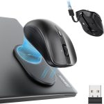 ESR MagMouse Snap to Carry Wireless Mouse - Black