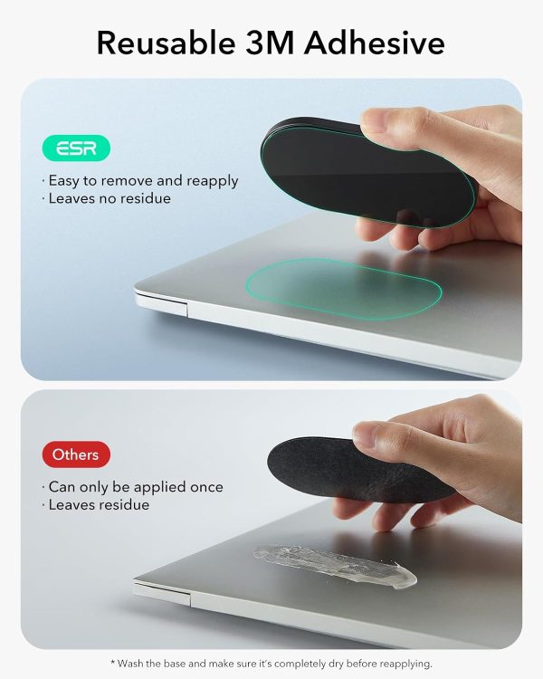 ESR MagMouse Snap to Carry Wireless Mouse - Black - Image 3