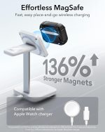 AirPods Pro 3 ESR Cyber FlickLock Magnetic Case - Black - Image 3