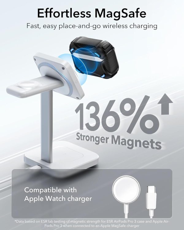 AirPods Pro 3 ESR Cyber FlickLock Magnetic Case - Black - Image 3