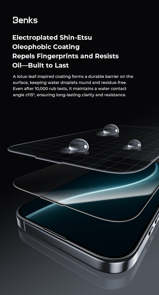 iPhone 17 Pro Max Benks  GlassWarrior Sapphire Coating Screen Protector - 6948005961718 - A - Image 11