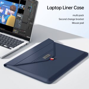 Amaze A985 Slim Sheild Premium Laptop Sleeve 15/16 - Black - BIS - Image 2
