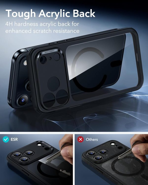 iPhone 17 Pro Max ESR Classic Hybrid Case - Clear Black - Image 3