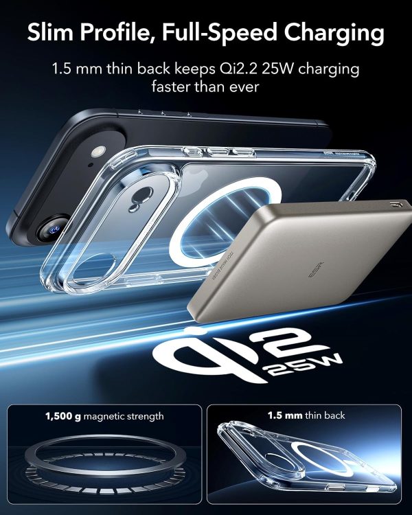 716WBE9ltLL._AC_SL1500_ iPhone 17 Air ESR Classic Hybrid Case - Clear - Image 4