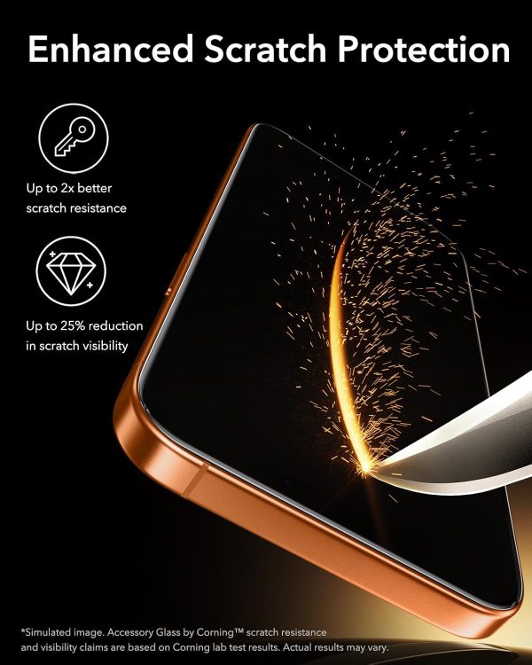 71AX+DkPWnL._AC_SL1500_ iPhone 17 Pro Max ESR UltraFit Armorite Glass Protector 2 Pack - Clear - Image 2